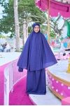 Telekung Travel Eirha Mom Navy Blue 
